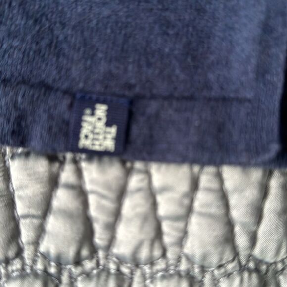 The North Face 1/4 Zip Wool Cotton Fleece Navy Size Medium - Picture 5 of 6